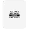 running is importanter Mousepad