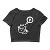 cow says mu Crop Top