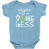 vegan for the voiceless Baby Bodysuit