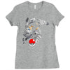 gotta' reach em' all Ladies Fitted T-Shirt