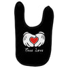 mickey et l'amour en Baby Bibs