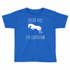 j'peux pas j'ai &eacute;quitation blc Toddler T-shirt