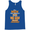 all men are created equal but only the best are born in january 1 Tank Top