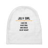July Girl Baby Beanies