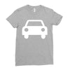 car Ladies Fitted T-Shirt
