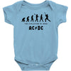 The Evolution of Rock Baby Bodysuit