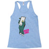 modern zombie Racerback Tank