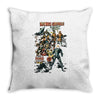 historical superheroes Throw Pillow