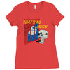 that's no moon Ladies Fitted T-Shirt