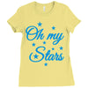oh my stars adult Ladies Fitted T-Shirt