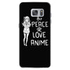 peace love anime Samsung Galaxy S7