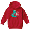 t rex skipped too many arm days Youth Hoodie