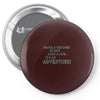 teacher adventure Pin-back button