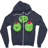 olive you Zipper Hoodie