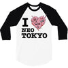i love neo tokyo 3/4 Sleeve Shirt