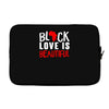 black love is beautiful Laptop sleeve