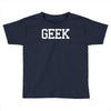 geek printed Toddler T-shirt