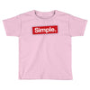 simple red Toddler T-shirt