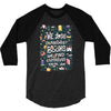 we lose ourselves in books 3/4 Sleeve Shirt