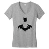 batman Women's V-Neck T-Shirt