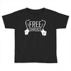 free shrugs Toddler T-shirt