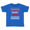 santa only comes once a year daddy is always here to cheer Toddler T-shirt