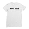 army rust Ladies Fitted T-Shirt