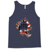 American Flag Q Fire Tank Top