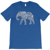 elephant filled pattern cool T-Shirt