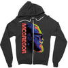 mcgregor face Zipper Hoodie