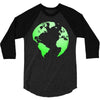 Earth Themed Funny 3/4 Sleeve Shirt
