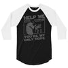 help me stack overflow youre myo nly hope 3/4 Sleeve Shirt