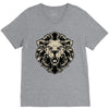 lion head V-Neck Tee
