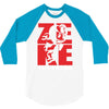 zekethe freak 3/4 Sleeve Shirt
