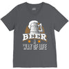 Beer A Way Of Life V-Neck Tee