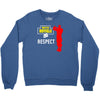 respect batle royal gaming Crewneck Sweatshirt