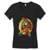 zombie new Women's V-Neck T-Shirt