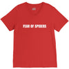 fear of spiders V-Neck Tee