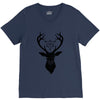 Deer With Diamond V-Neck Tee