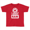 i shoot raw photography camera photograph Toddler T-shirt