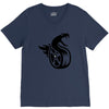 fangs dragon V-Neck Tee