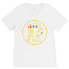 thanos gauntlet 3 V-Neck Tee