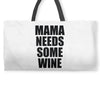 mamma needs some vino divertente Weekender Totes