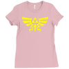 triforce hoodie Ladies Fitted T-Shirt