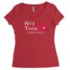 nye tyson '16 science rules Women's Triblend Scoop T-shirt