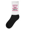 they call me gram partner in crime Socks