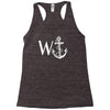 w anchor Racerback Tank