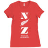 new zeland rugby sport Ladies Fitted T-Shirt