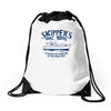 skipper's boat tours Drawstring Bags