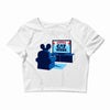 cat week Crop Top